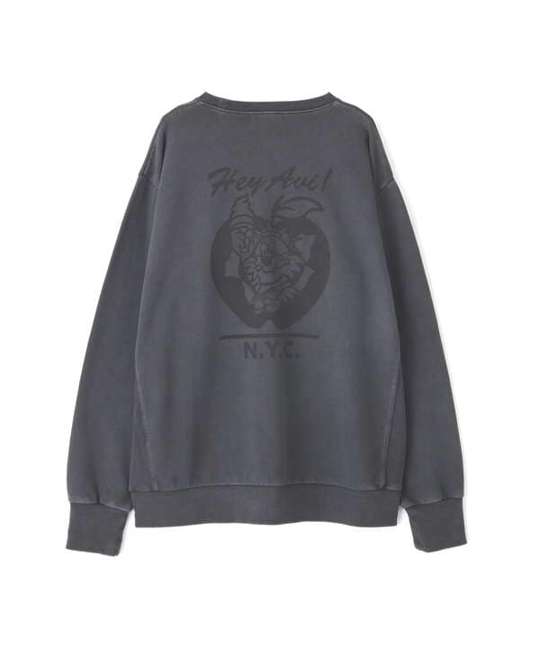 FADE WASH SWEAT SHIRT "TOMCAT"/ フェイドウォッシュスウェット"トムキ