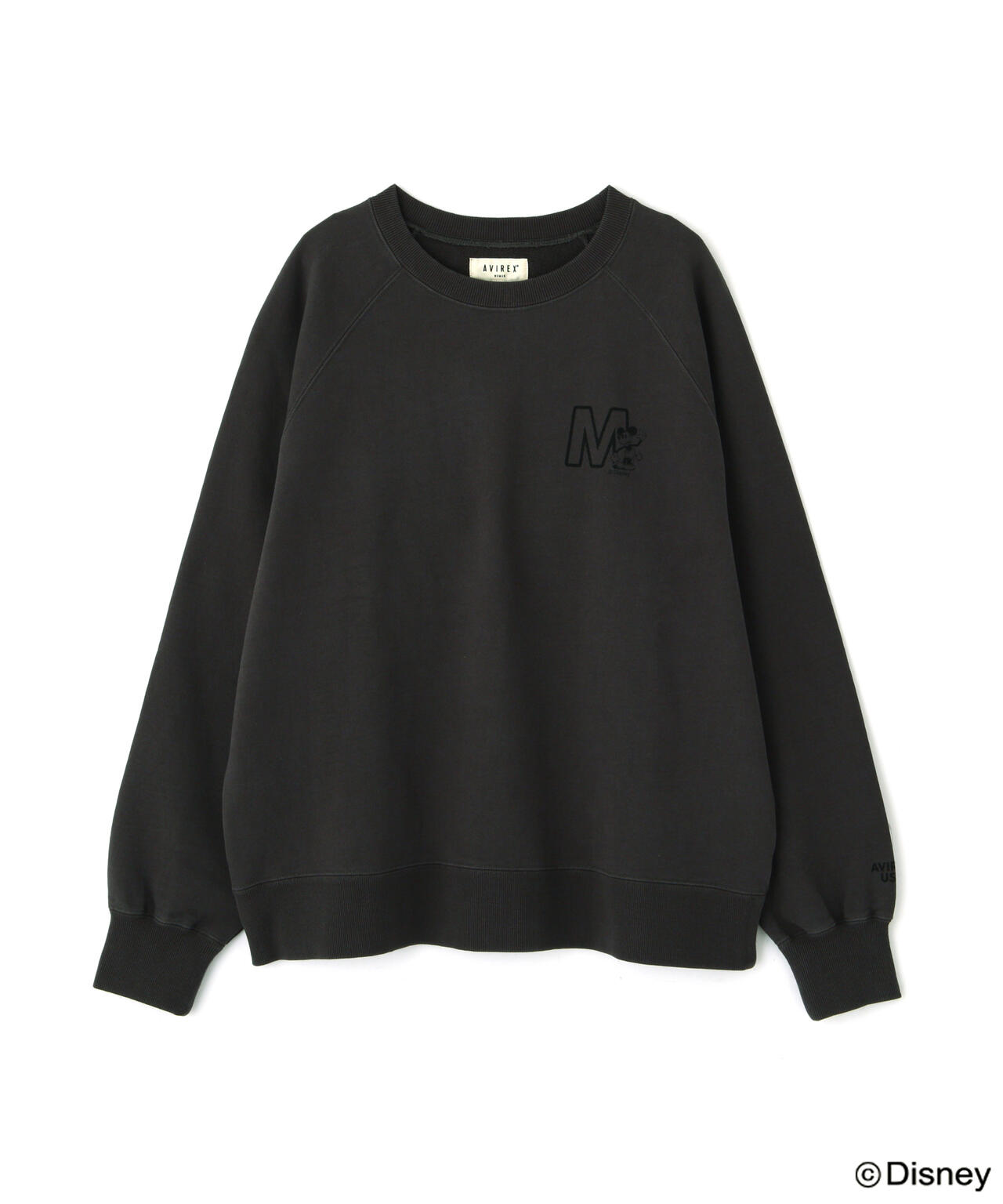Disney Collection》L-CREW NECK SWEAT MICKEY | AVIREX 