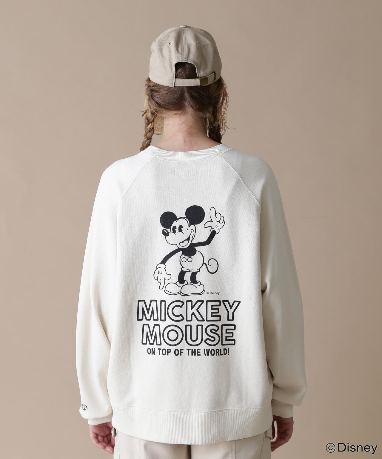 Disney Collection》L-CREW NECK SWEAT MICKEY | AVIREX 