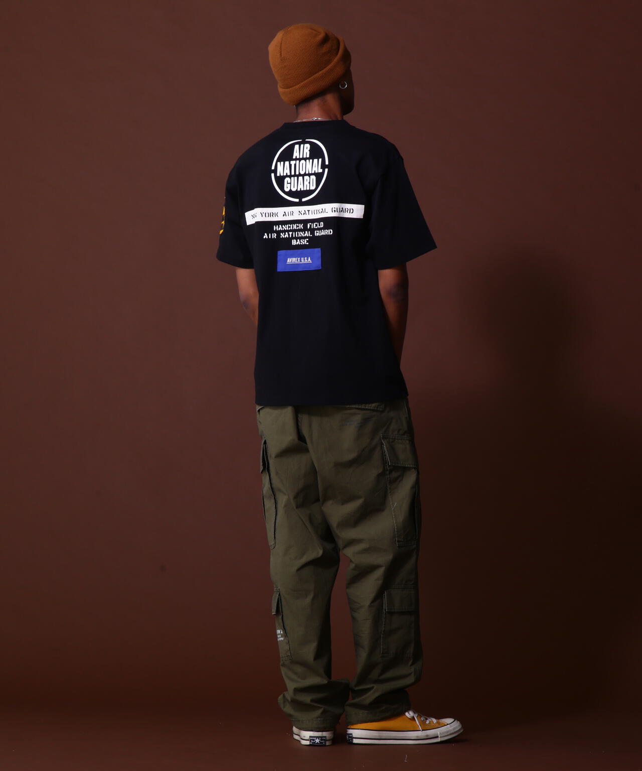 《COLLECTION》AIR NATIONAL GUARD PATCH T-SHIRT / エアナショナルガード Tシャツ