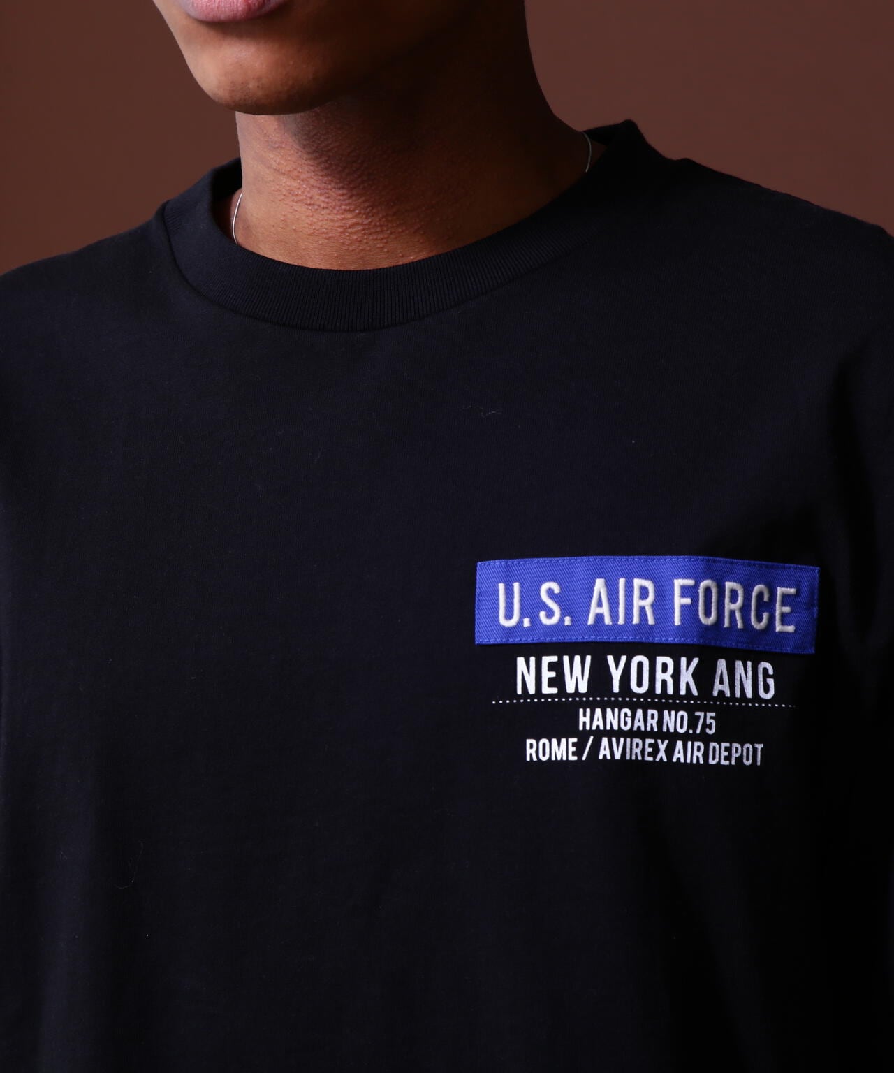 《COLLECTION》AIR NATIONAL GUARD PATCH T-SHIRT / エアナショナルガード Tシャツ