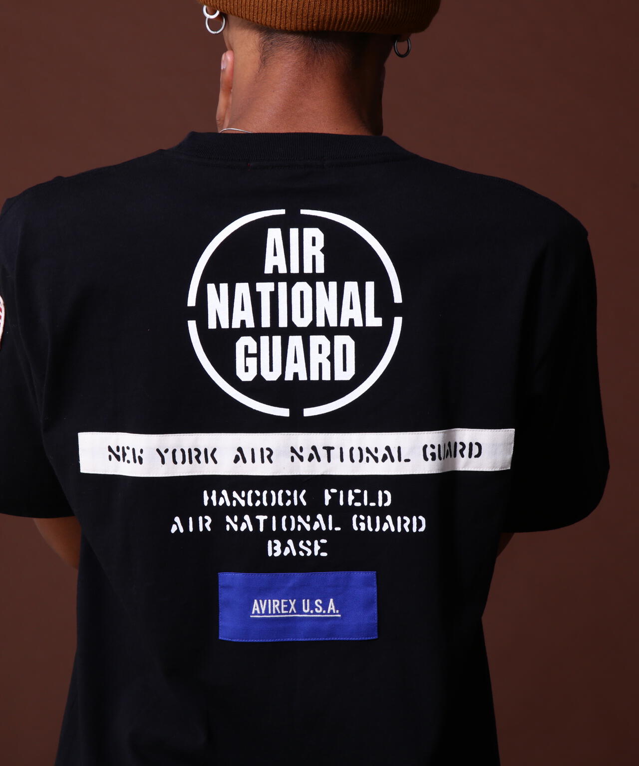 《COLLECTION》AIR NATIONAL GUARD PATCH T-SHIRT / エアナショナルガード Tシャツ