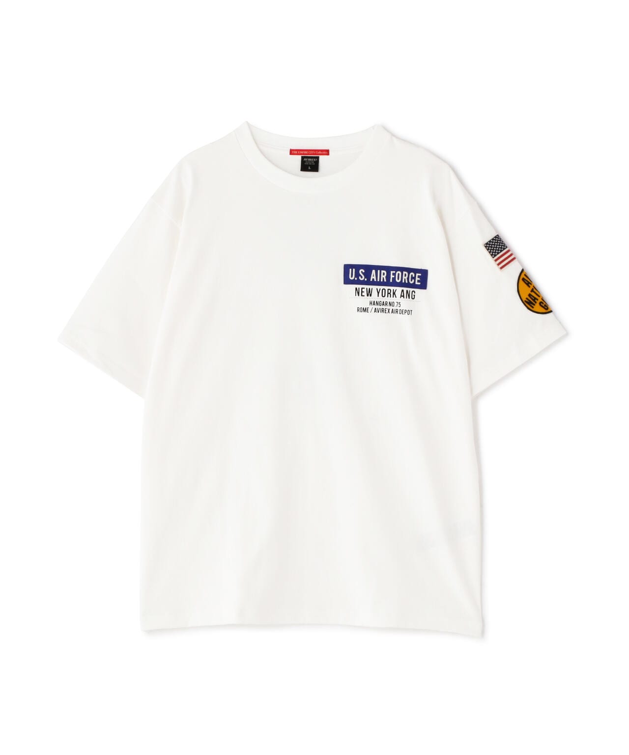 《COLLECTION》AIR NATIONAL GUARD PATCH T-SHIRT / エアナショナルガード Tシャツ