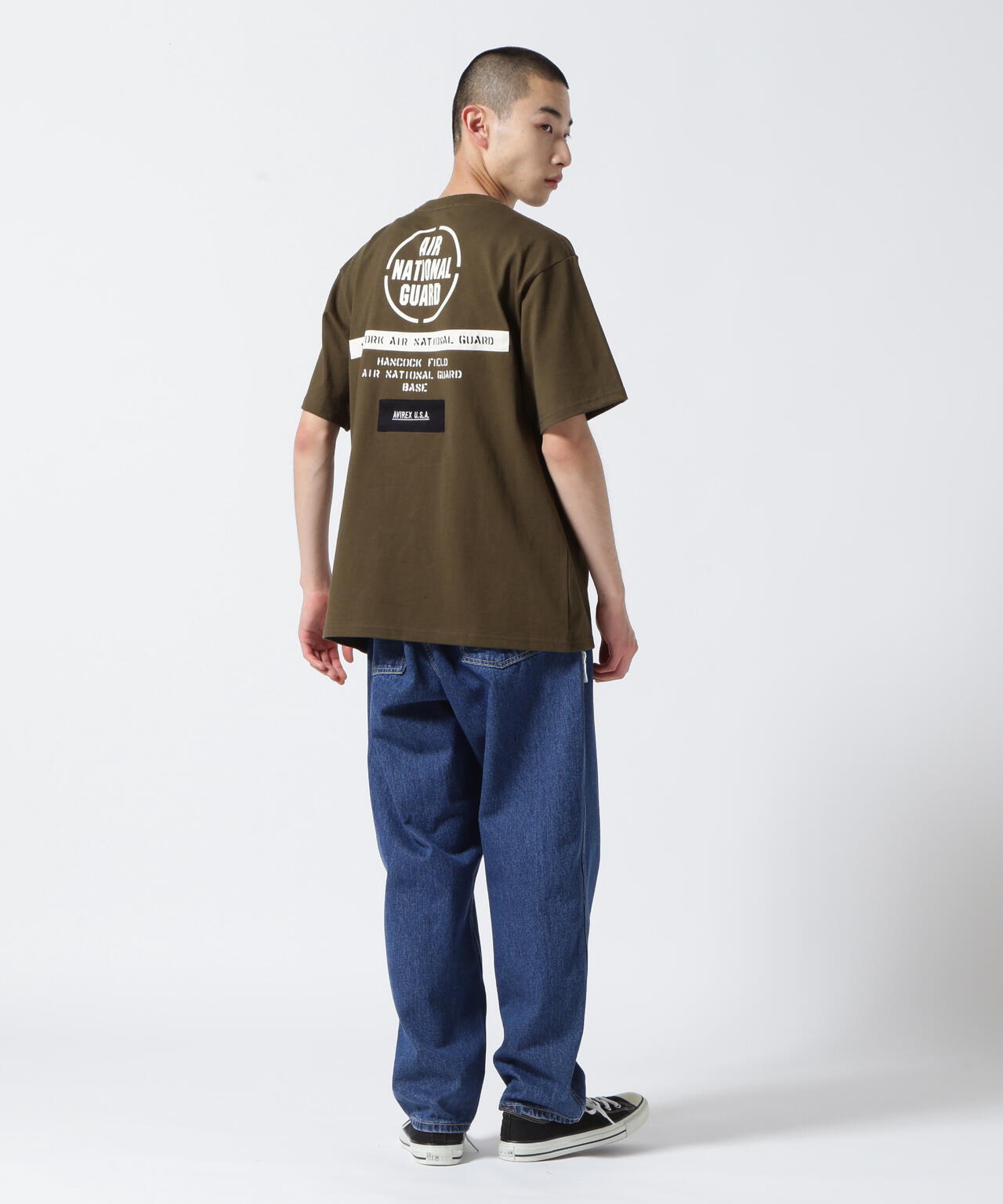 《COLLECTION》AIR NATIONAL GUARD PATCH T-SHIRT / エアナショナルガード Tシャツ