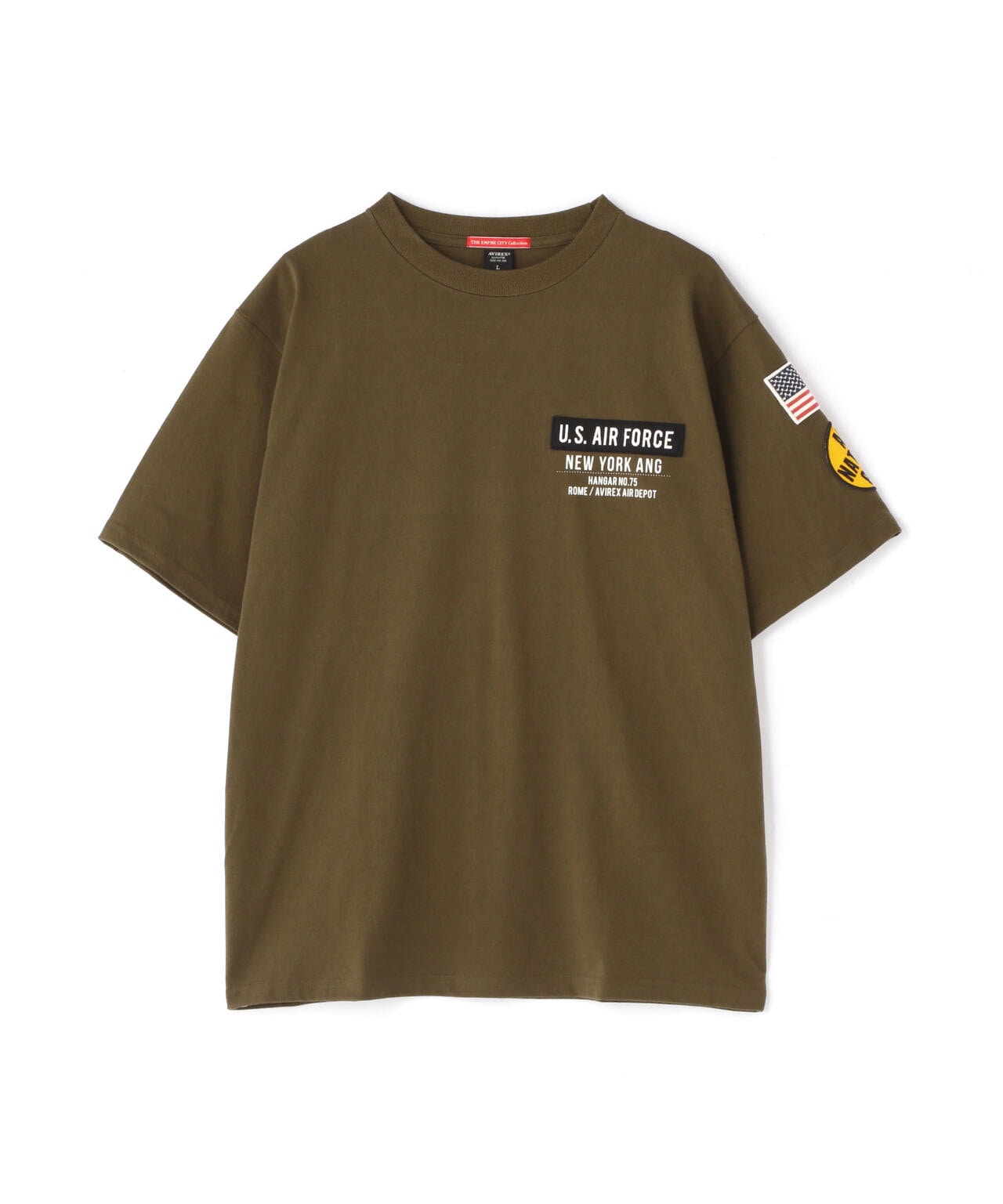 COLLECTION》AIR NATIONAL GUARD PATCH T-SHIRT / エアナショナル