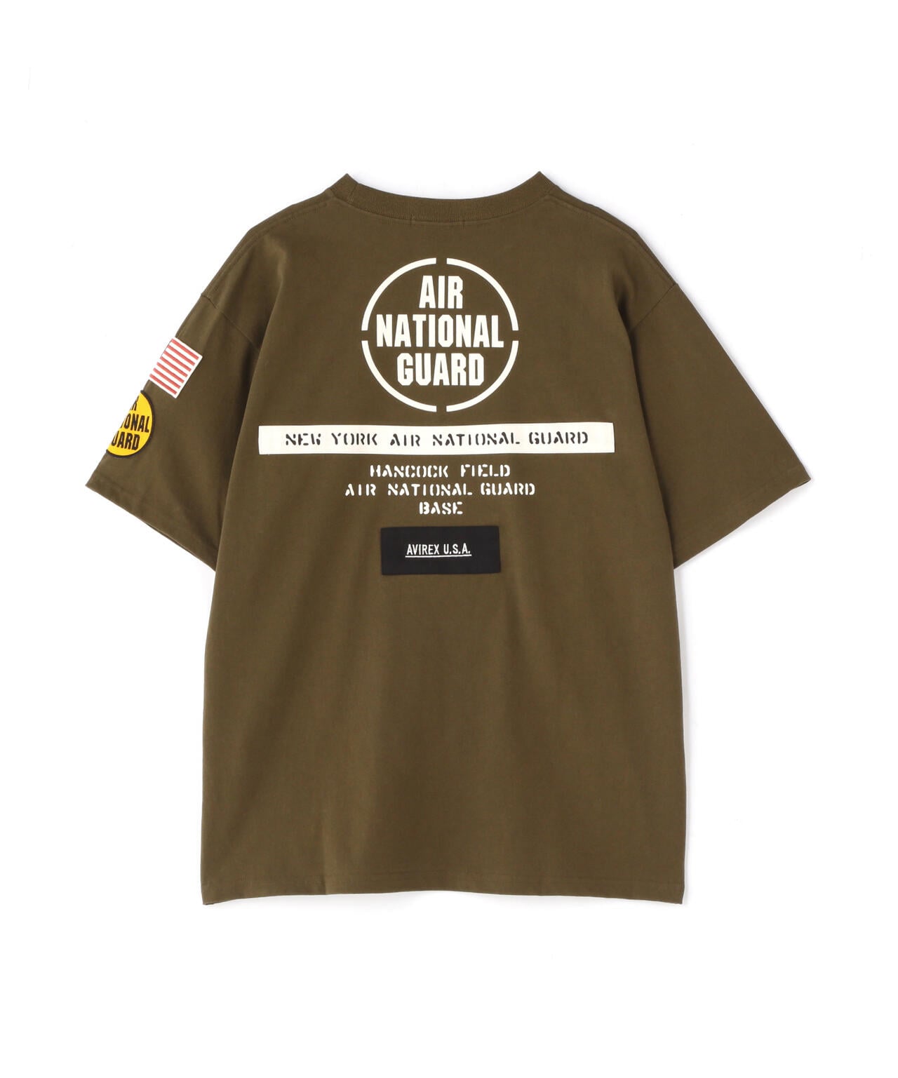 《COLLECTION》AIR NATIONAL GUARD PATCH T-SHIRT / エアナショナルガード Tシャツ