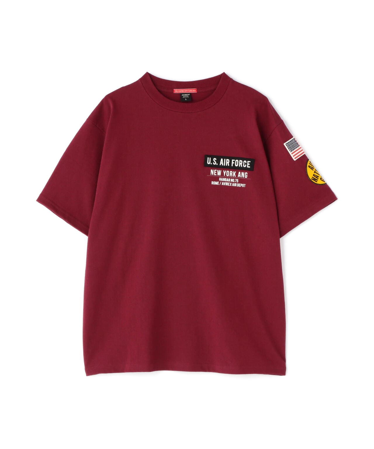 COLLECTION》AIR NATIONAL GUARD PATCH T-SHIRT / エアナショナル