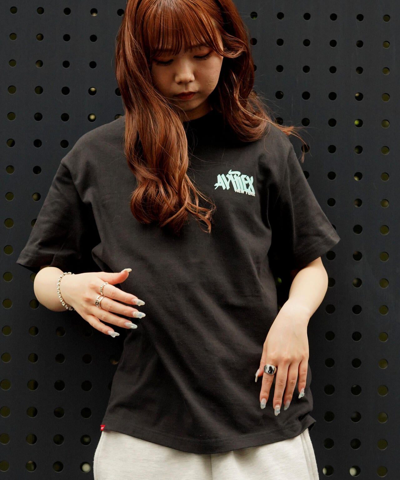 《直営店限定》TAGGING DESIGN SHORTSLEEVE T-SHIRT/タギング デザイン 半袖 Tシャツ