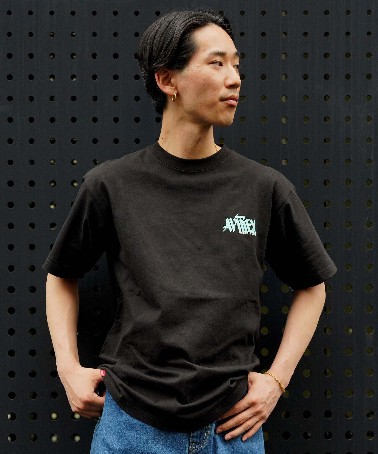 《直営店限定》TAGGING DESIGN SHORTSLEEVE T-SHIRT/タギング デザイン 半袖 Tシャツ