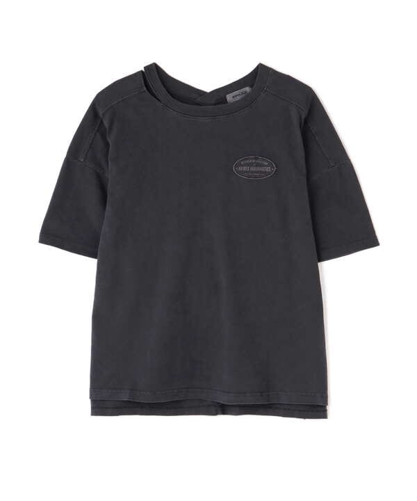 OPEN NECK T-SHIRT/ オープンネックTシャツ