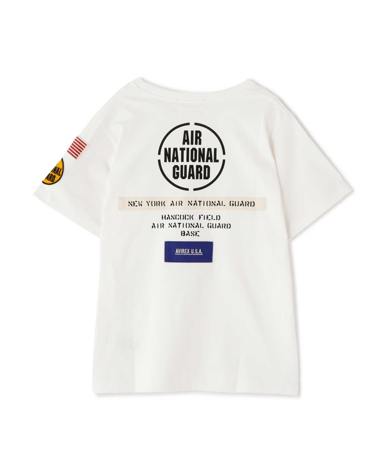 COLLECTION》AIR NATIONAL GUARD PATCH T-SHIRT / エアナショナル  