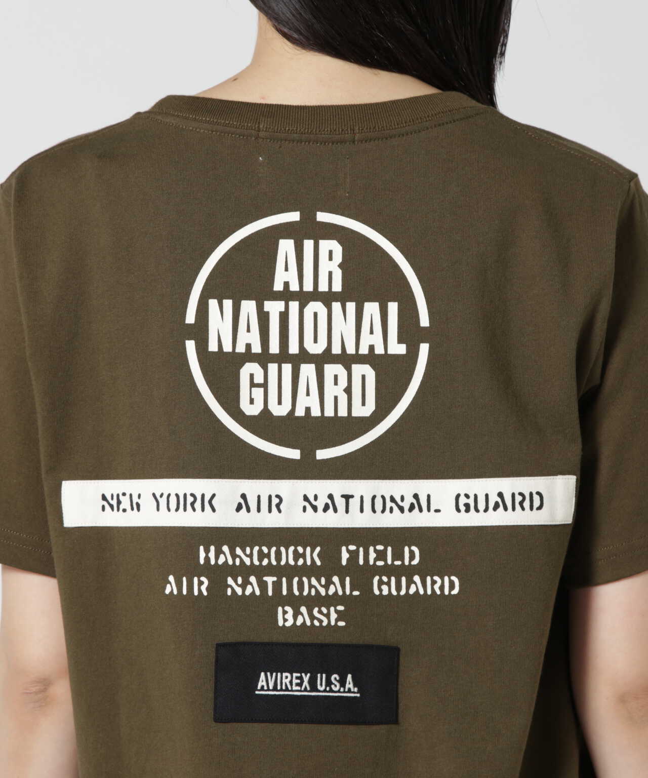 COLLECTION》AIR NATIONAL GUARD PATCH T-SHIRT / エアナショナル