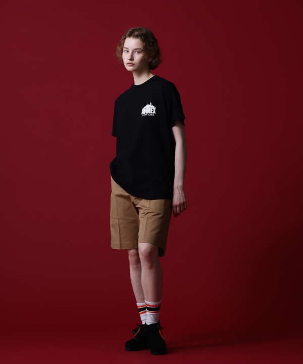 《COLLECTION》NEWYORK CITY ESCAPE SHORT SLEEVE T-SHIRT/ニューヨーク シティ エスケープ