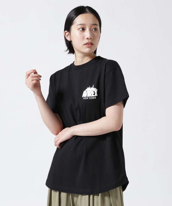 《COLLECTION》NEWYORK CITY ESCAPE SHORT SLEEVE T-SHIRT/ニューヨーク シティ エスケープ