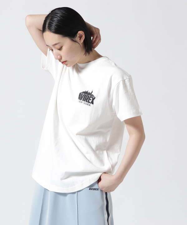 《COLLECTION》NEWYORK CITY ESCAPE SHORT SLEEVE T-SHIRT/ニューヨーク シティ エスケープ