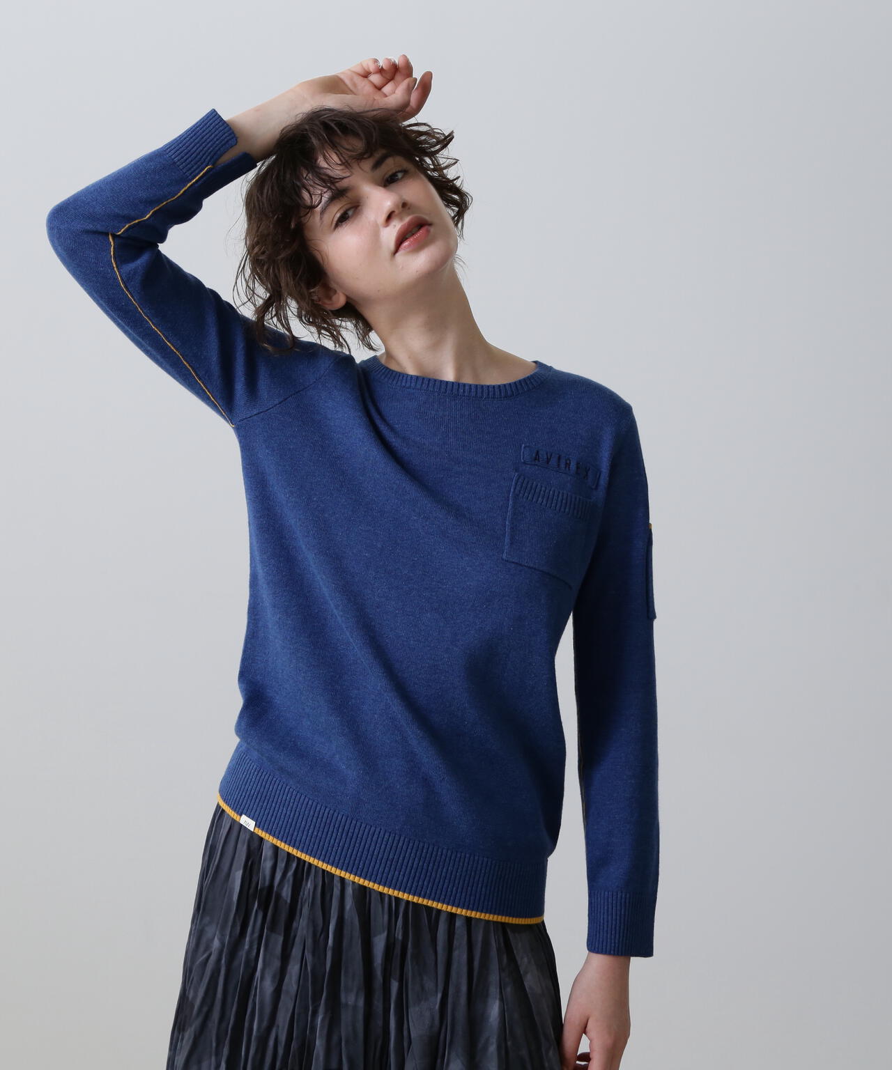 FATIGUE KNIT TOPS/ ファティーグニットトップス | AVIREX