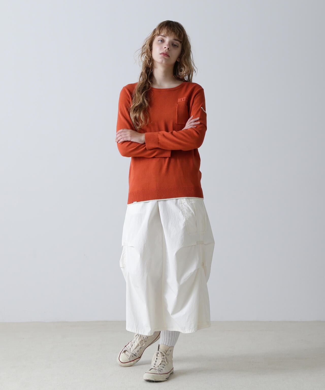 FATIGUE KNIT TOPS/ ファティーグニットトップス