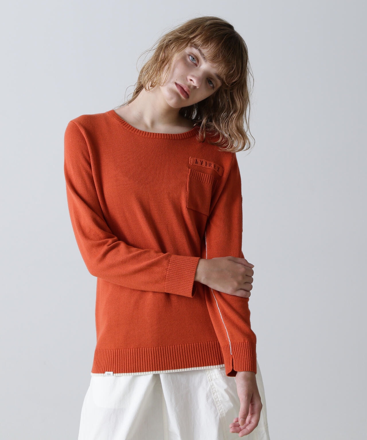 FATIGUE KNIT TOPS/ ファティーグニットトップス | AVIREX