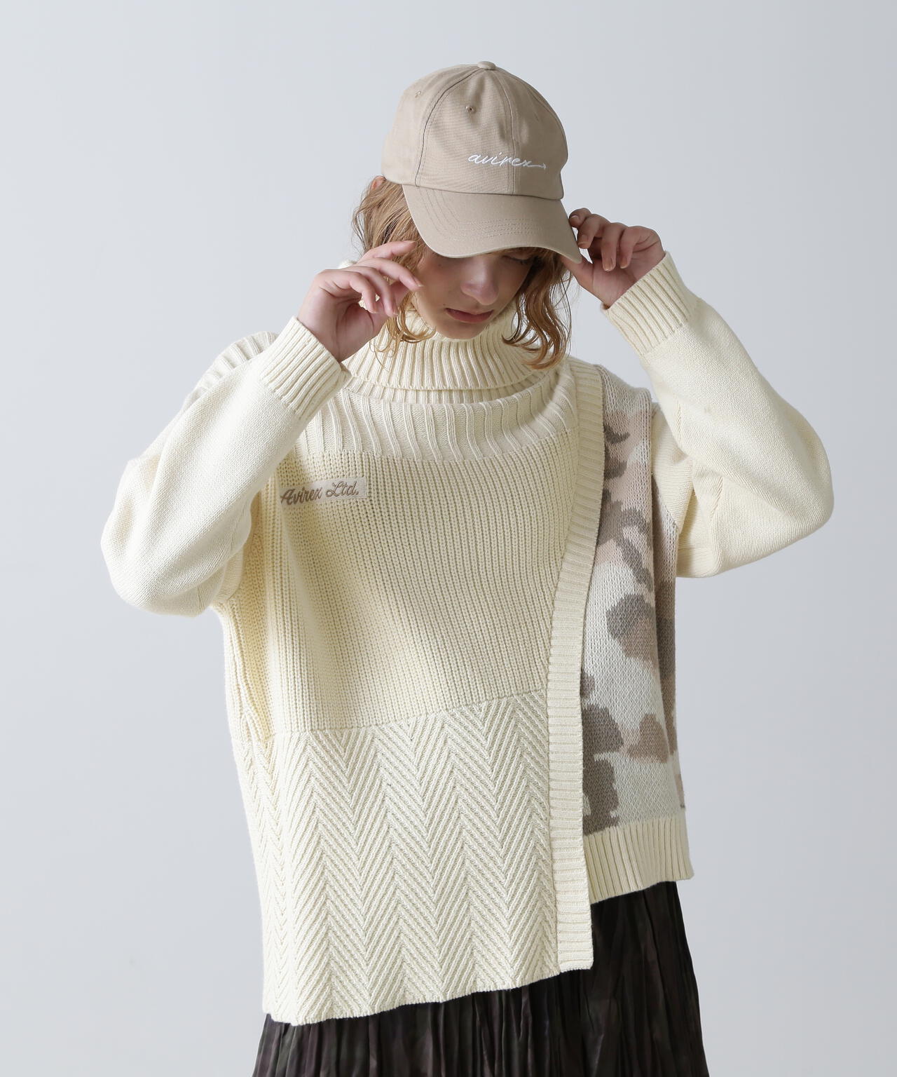 TURTLE KNIT TOPS/タートルニットトップス | AVIREX ( アヴィレックス