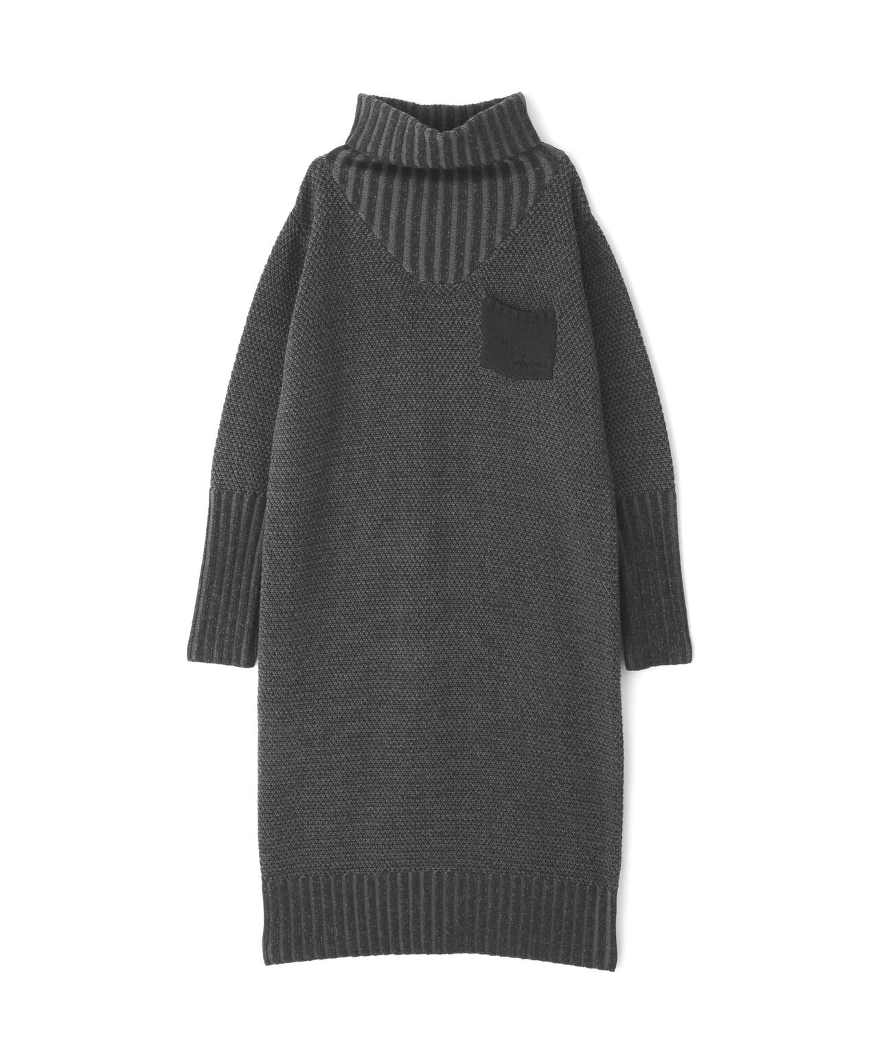 TURTLE MELANGE KNIT ONE PIECE/タートルメランジ ニットワンピース