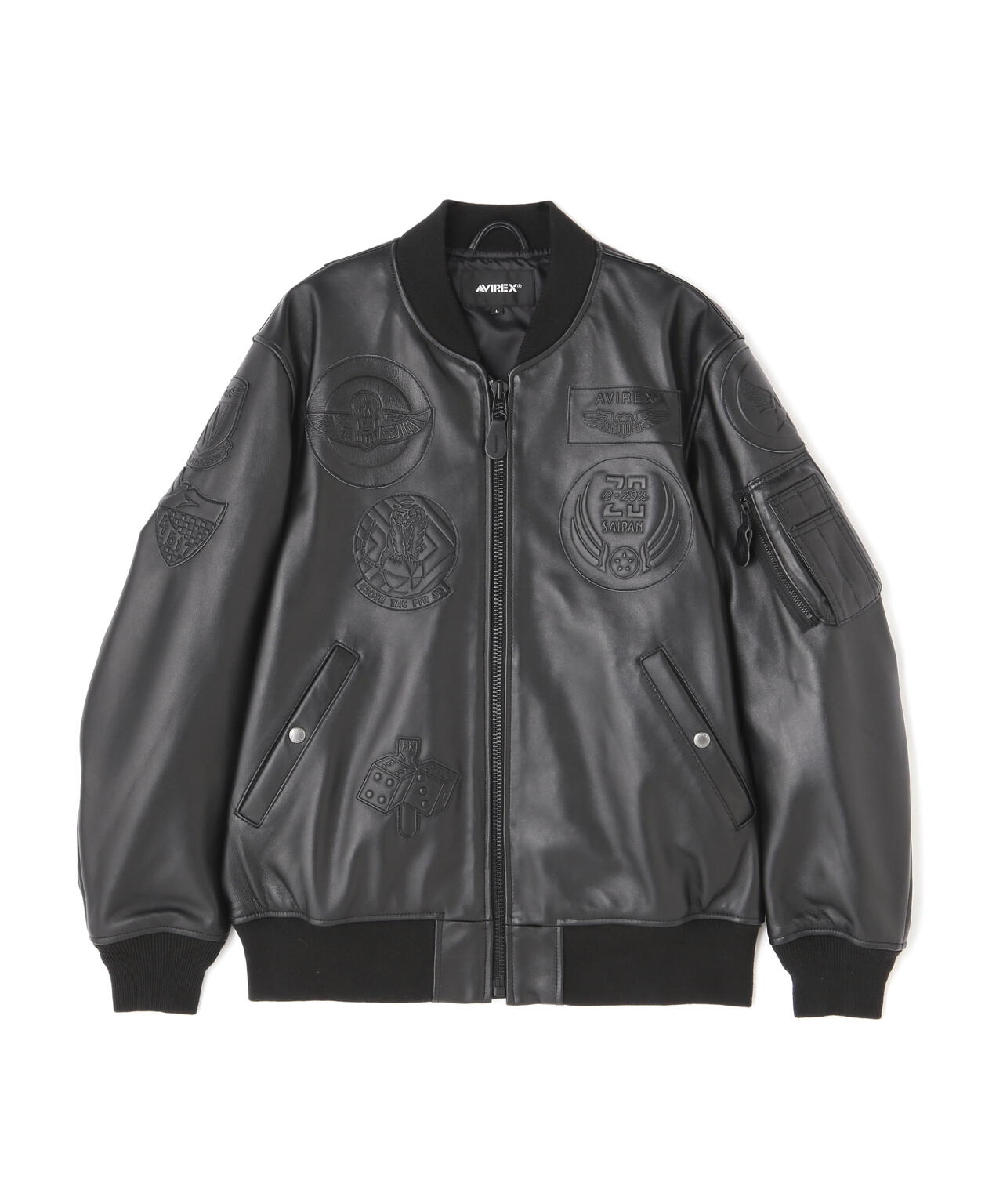 LEATHER TYPE MA-1 TOPGUN / レザー タイプ MA-1 トップガン / AVIREX / アヴィレックス | AVIREX (  アヴィレックス ) | US ONLINE STORE（US オンラインストア）