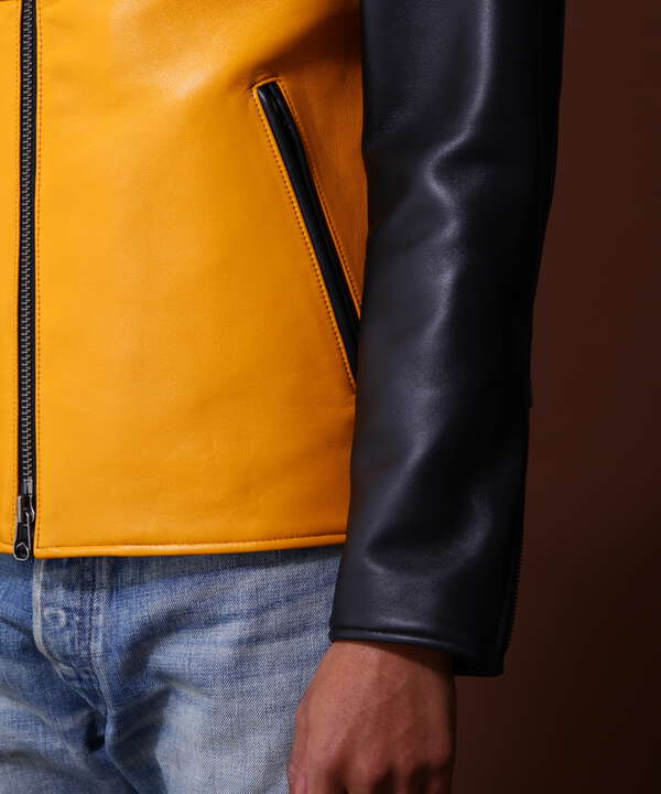《COLLECTION》LEATHER RACING JACKET / レザー レーシングジャケット