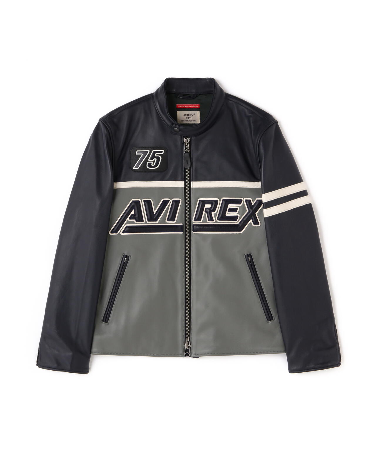 COLLECTION》LEATHER RACING JACKET / レザー レーシング ジャケット