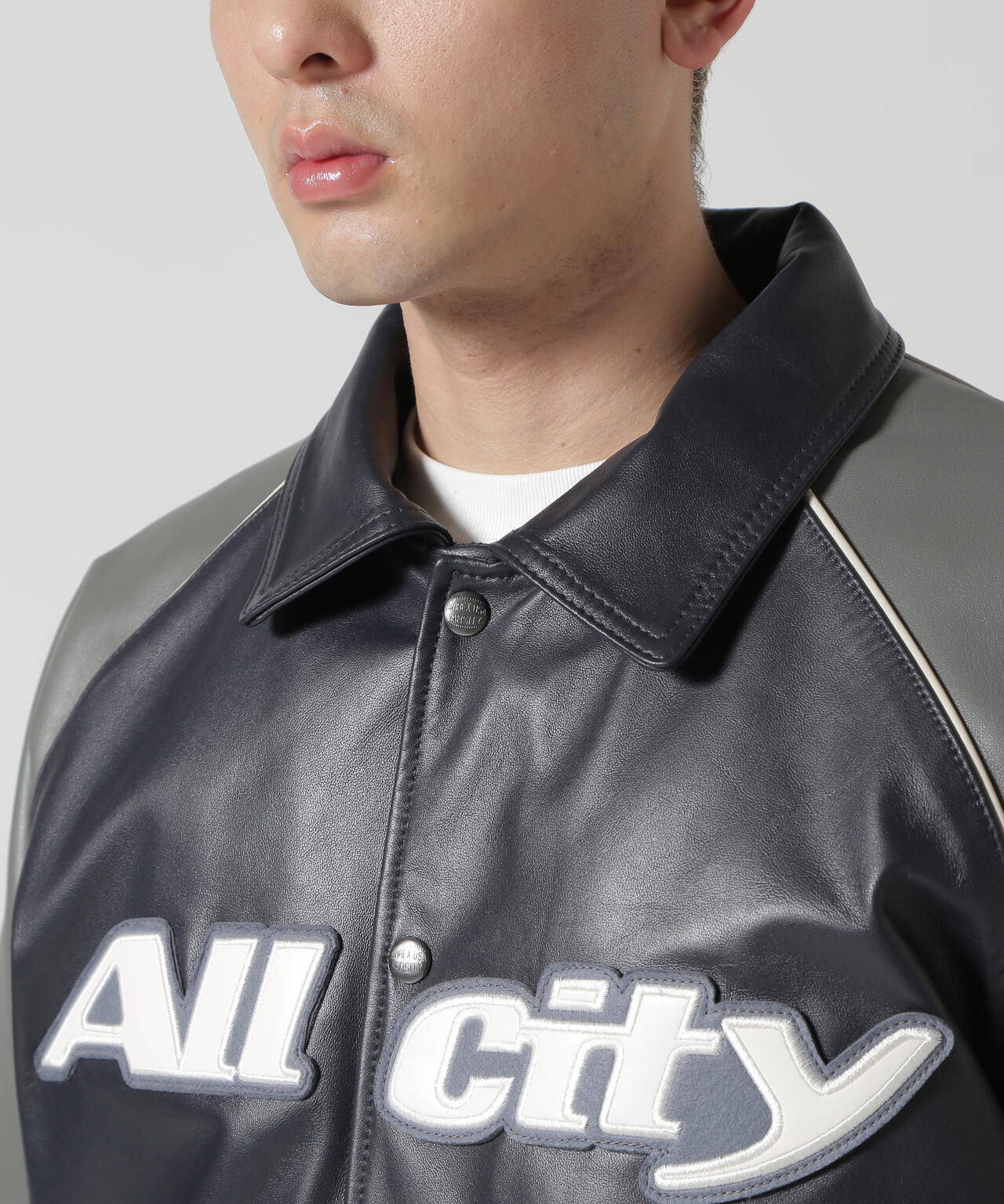 AVIREX × BlackEyePatch》 SIGNATURE VARSITY JACKET / シグネチャー 