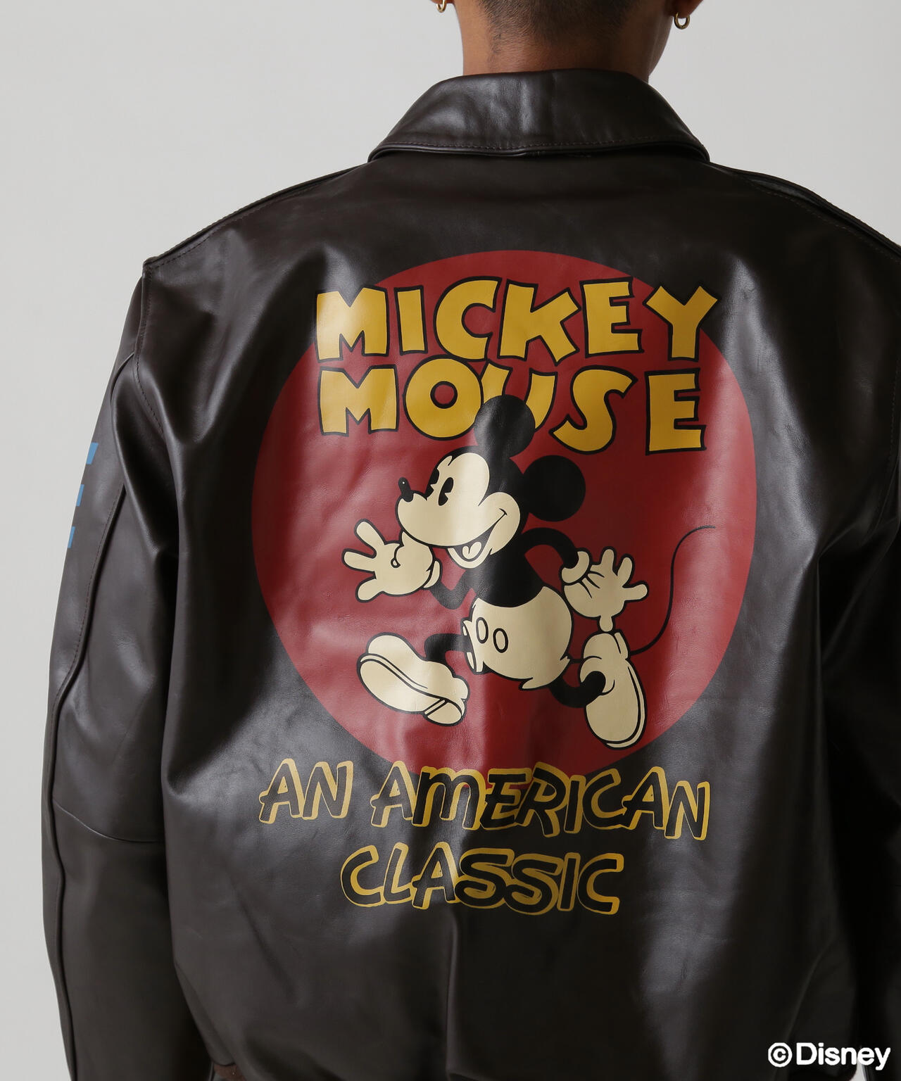 Disney Collection》A-2 FLIGHT JACKET MICKEY | AVIREX ( アヴィレックス ) | US ONLINE  STORE（US オンラインストア）