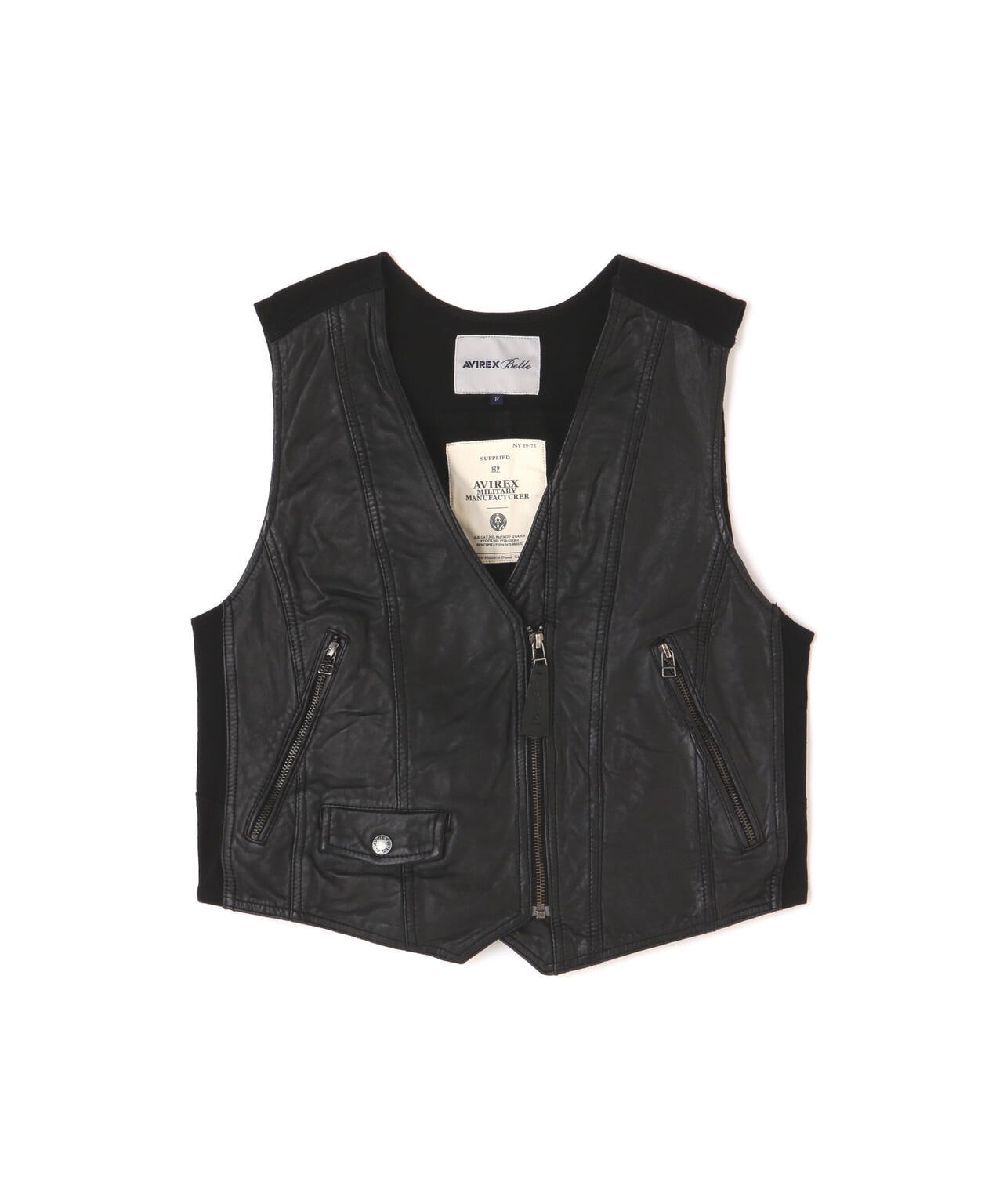 THE RIDERS LEATHER VEST/ ライダースベスト