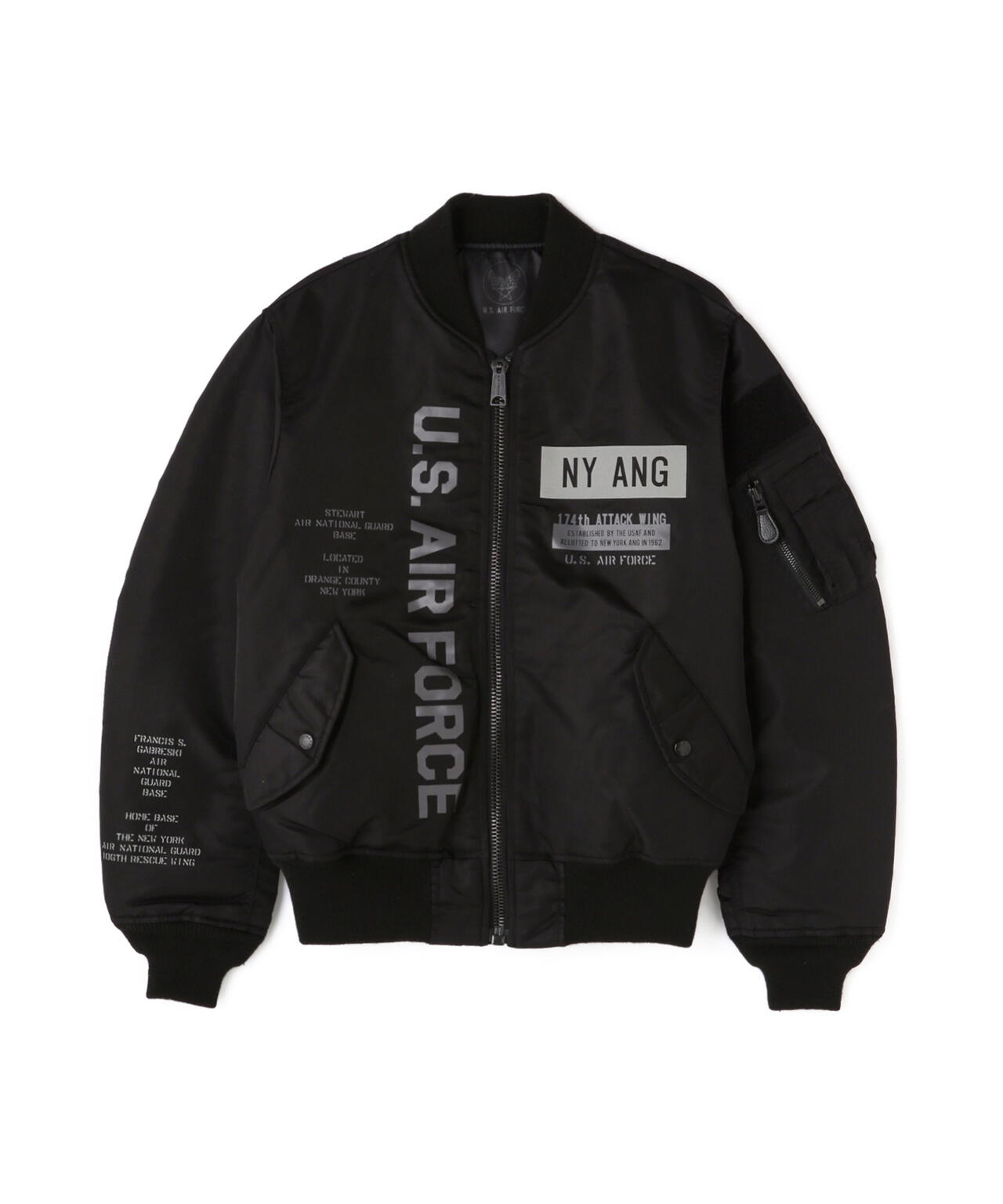 COLLECTION》REFLECT STENCIL MA-1 FLIGHT JACKET | AVIREX 