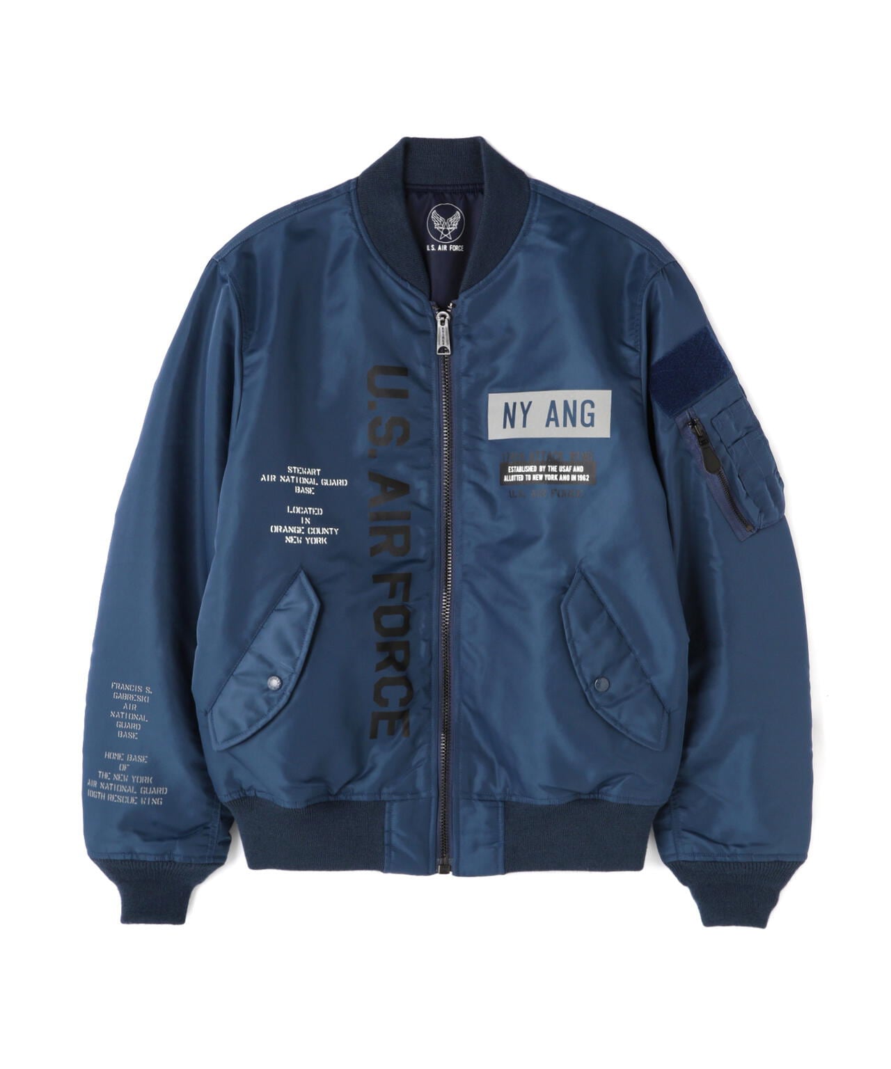 《COLLECTION》REFLECT STENCIL MA-1 FLIGHT JACKET
