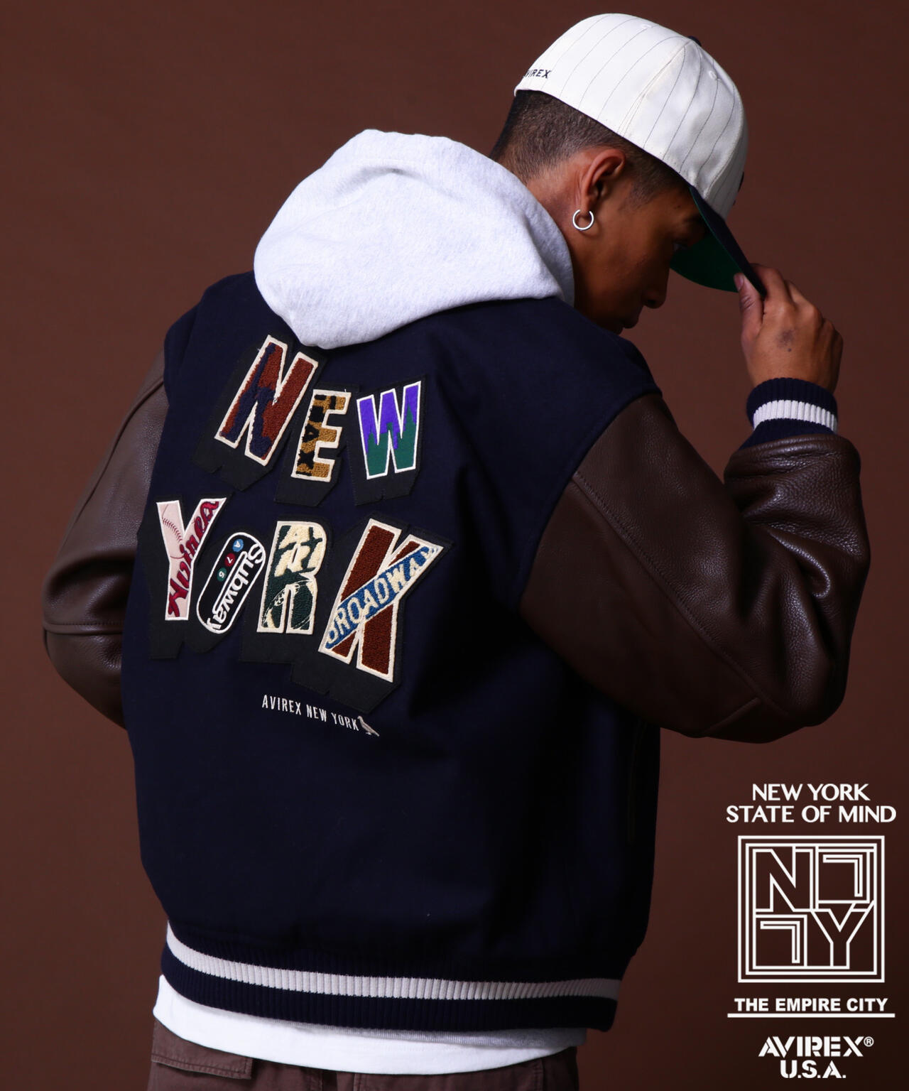 《COLLECTION》STADIUM JACKET NYC /スタジアムジャケット NYC 