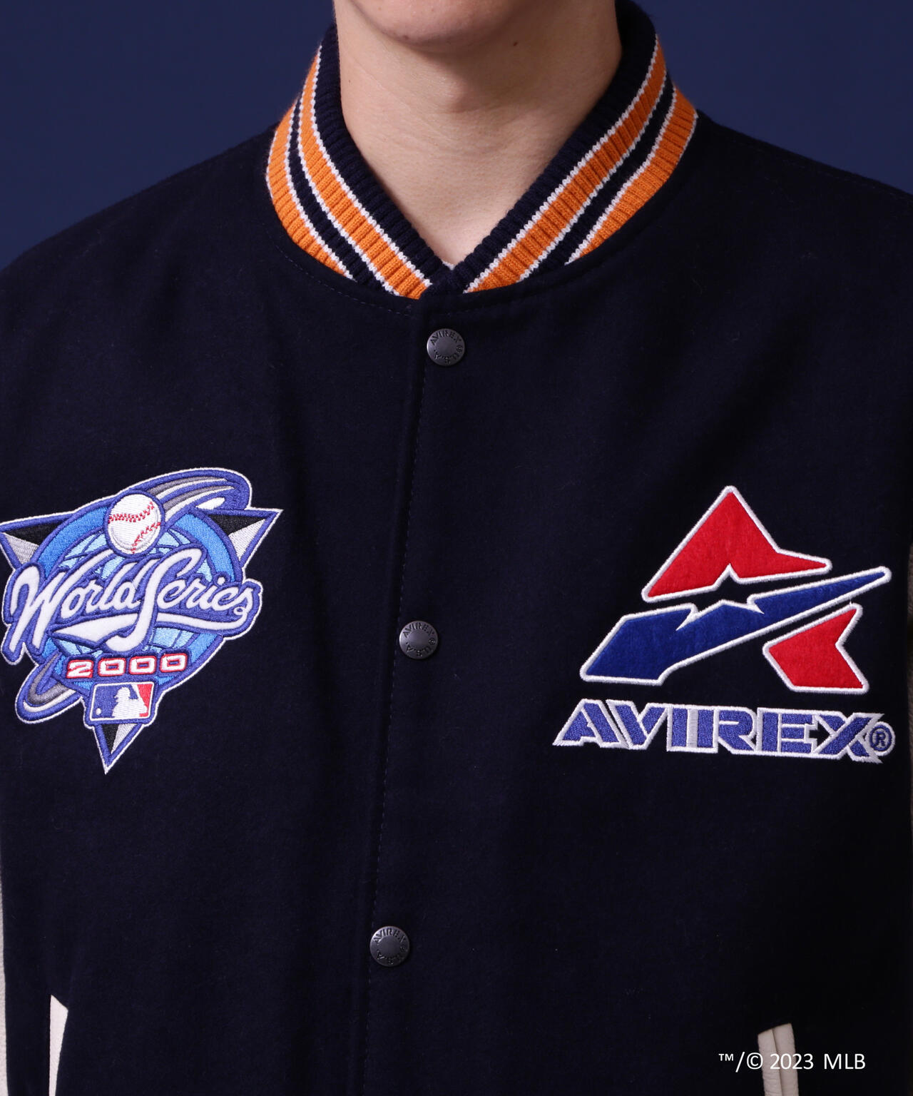 《AVIREX × MLB》STADIUM JACKET SUBWAY SERIES