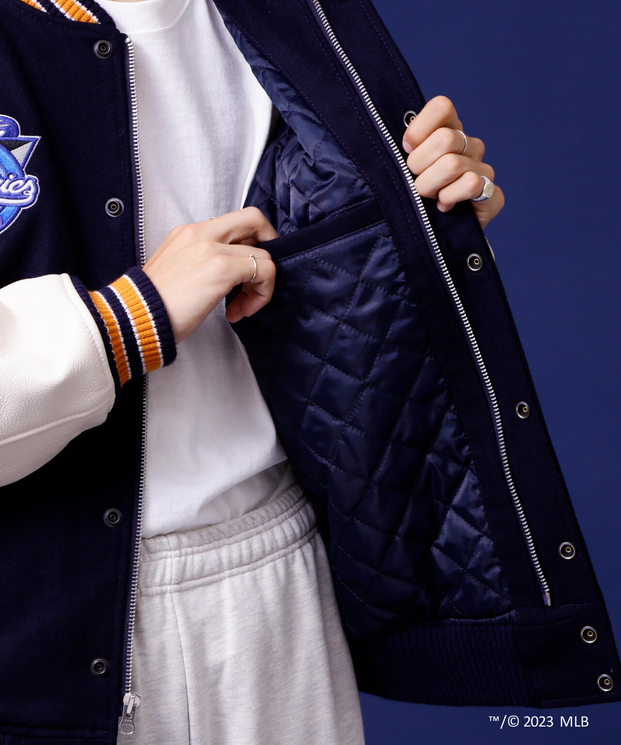 《AVIREX × MLB》STADIUM JACKET SUBWAY SERIES