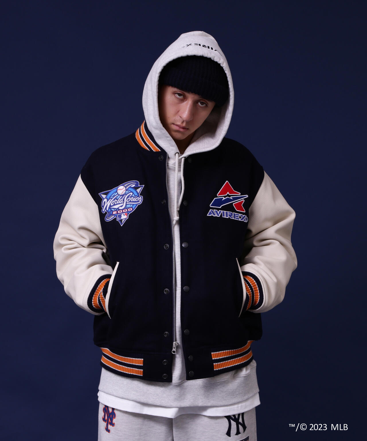 AVIREX × MLB》STADIUM JACKET SUBWAY SERIES | AVIREX ...