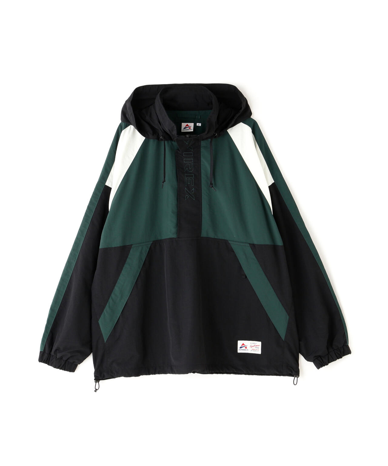 TRICOLOR HALF ZIP ANORACK / トリコロール ハーフジップ アノラック 