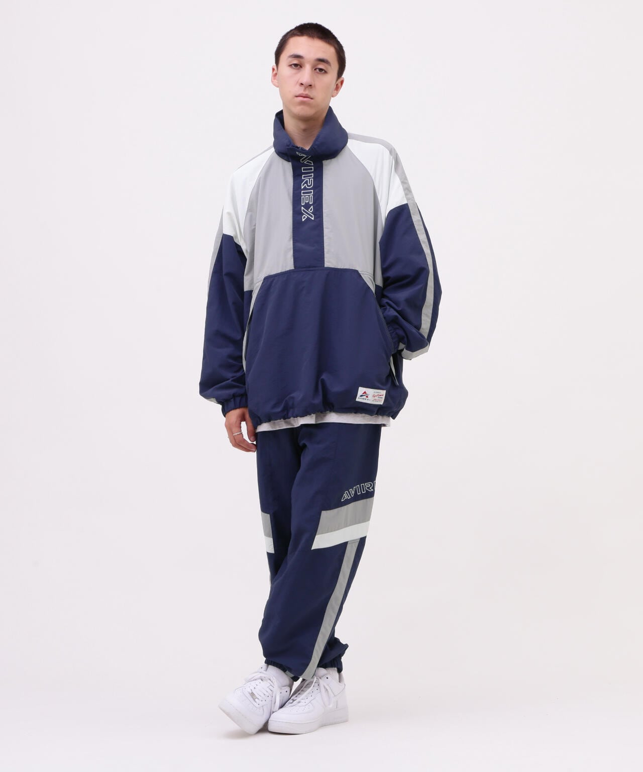 TRICOLOR HALF ZIP ANORACK / トリコロール ハーフジップ アノラック 