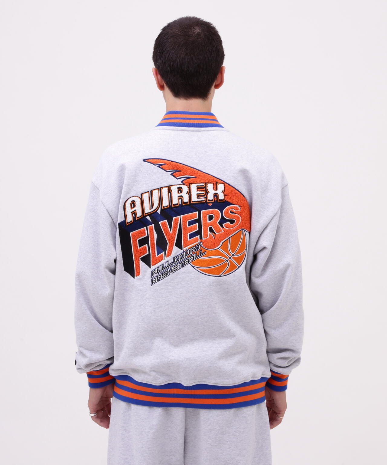 SWEAT STADIUM JACKET AVIREX FLYERS / スウェット スタジアム