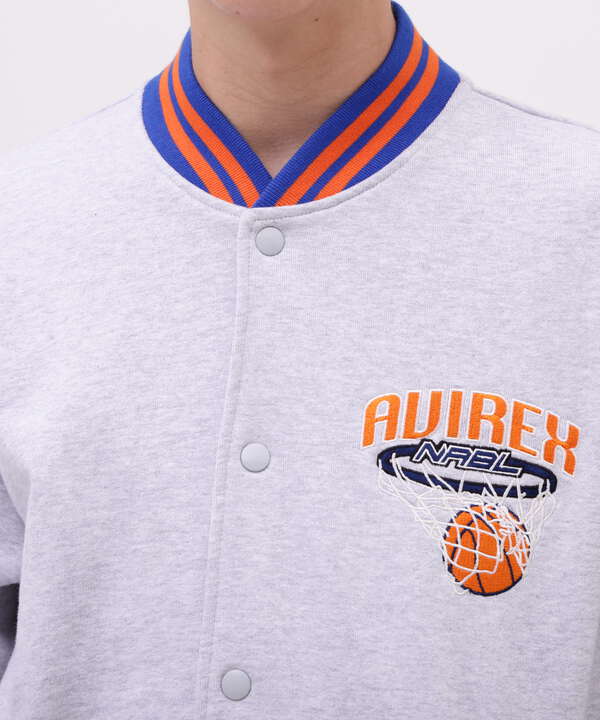 SWEAT STADIUM JACKET AVIREX FLYERS / スウェット スタジアム