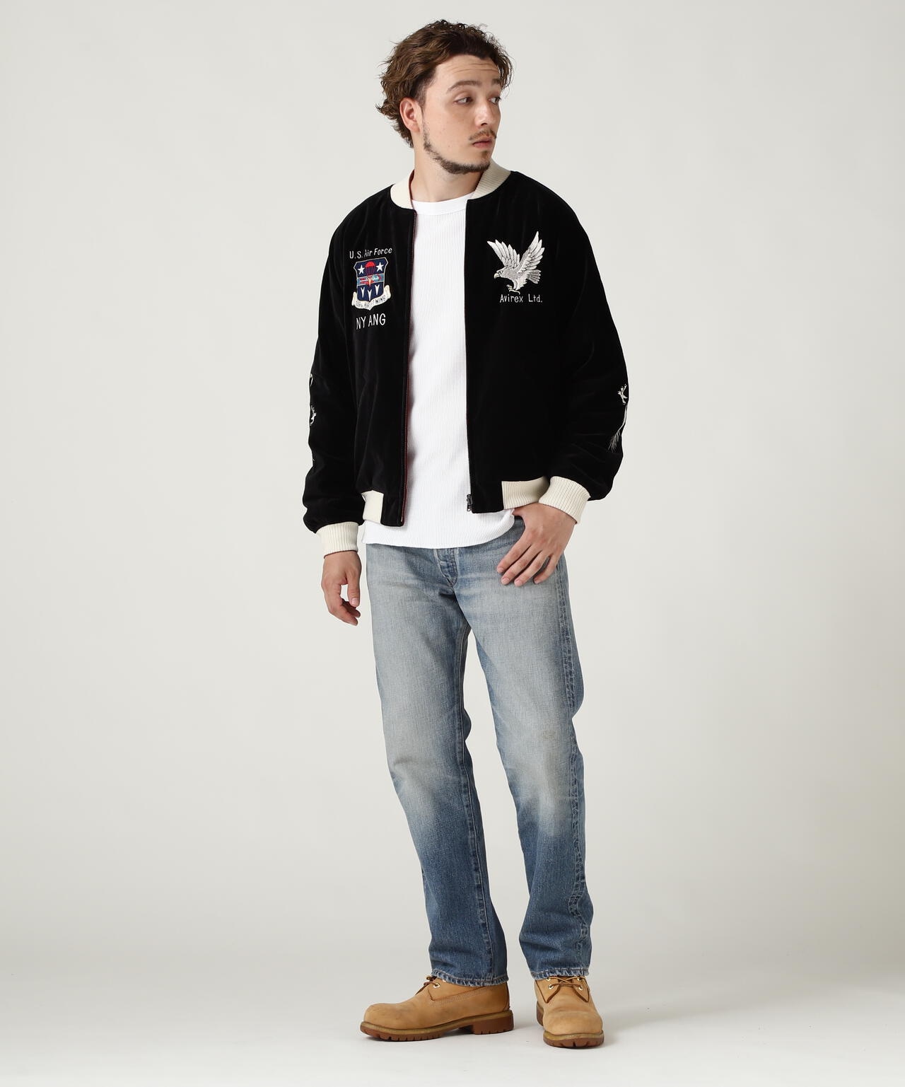 VELVETEEN SKA JACKET A.N.G | AVIREX ( アヴィレックス ) | US ONLINE ...