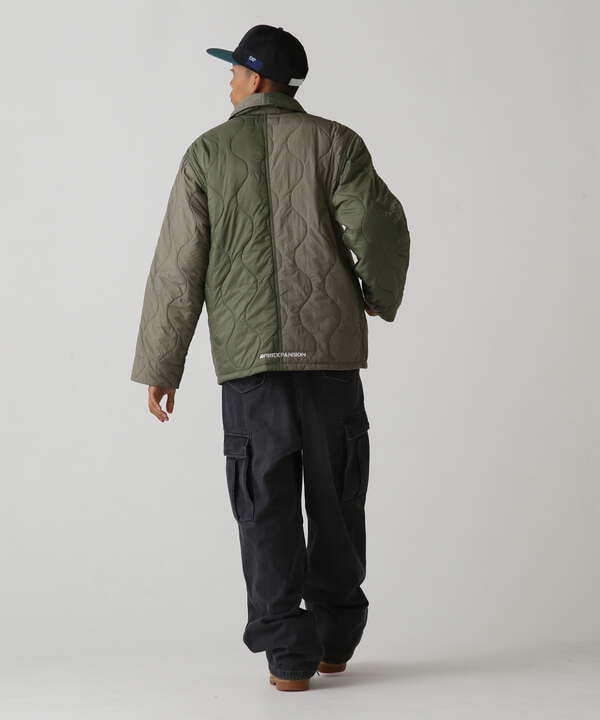 《AVIREX × EXPANSION》2TONE QUILTE COVER JACKET