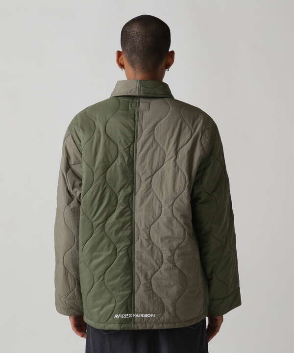 《AVIREX × EXPANSION》2TONE QUILTE COVER JACKET