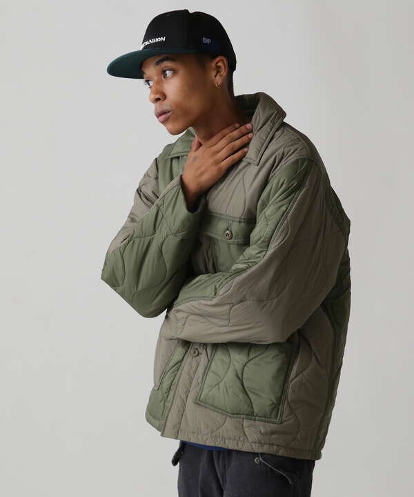 《AVIREX × EXPANSION》2TONE QUILTE COVER JACKET