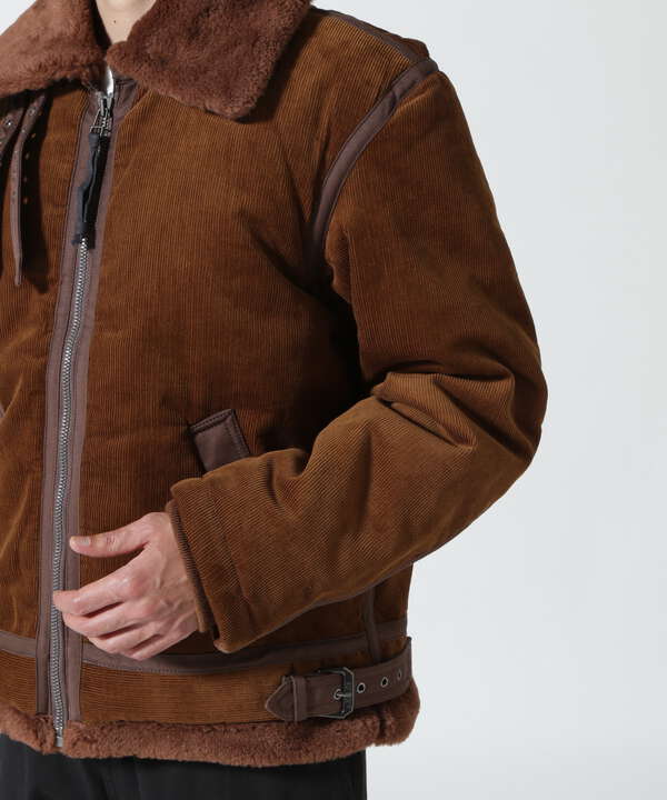 《WEB&DEPOT限定》CORDUROY B-3 JACKET / コーデュロイ B-3 ジャケット / AVIREX / アヴィレックス