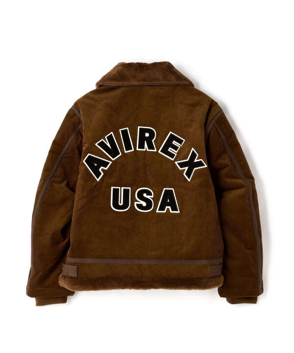 《WEB&DEPOT限定》CORDUROY B-3 JACKET / コーデュロイ B-3 ジャケット / AVIREX / アヴィレックス