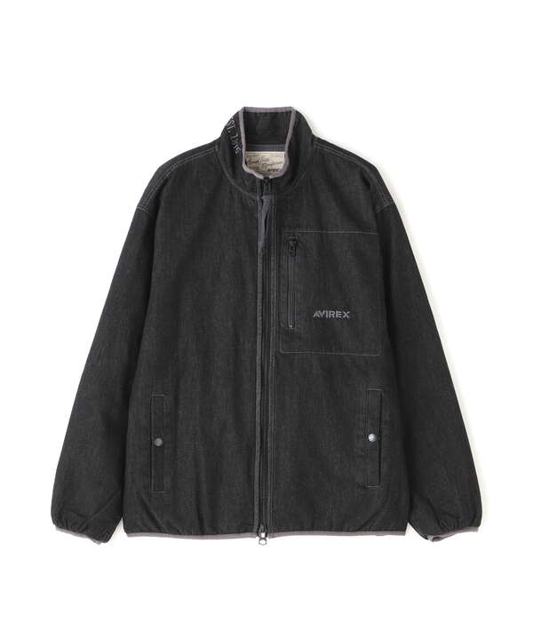 《WEB&DEPOT限定》DENIM STAND BLOUSON / デニム スタンド ブルゾン / AVIREX / アヴィレックス