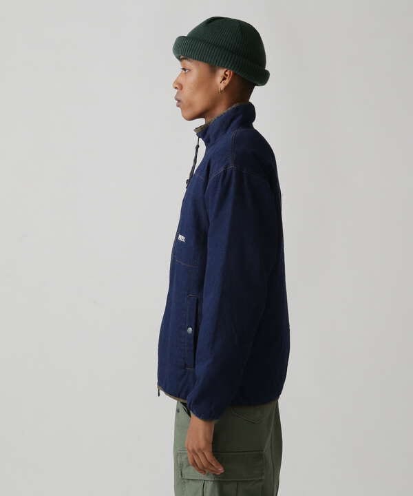 《WEB&DEPOT限定》DENIM STAND BLOUSON / デニム スタンド ブルゾン / AVIREX / アヴィレックス