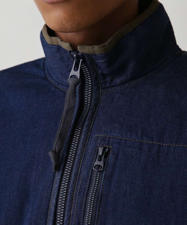 《WEB&DEPOT限定》DENIM STAND BLOUSON / デニム スタンド ブルゾン / AVIREX / アヴィレックス