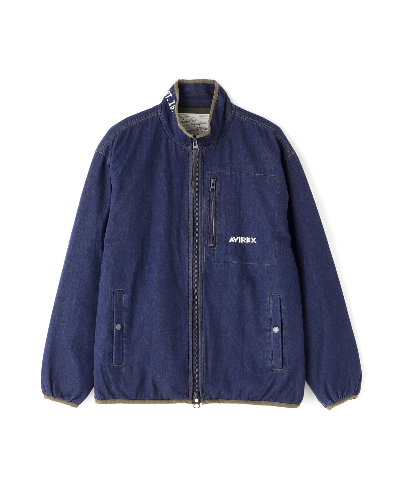 WEB&DEPOT限定》DENIM STAND BLOUSON / デニム スタンド ブルゾン